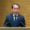 Chủ nhiệm Ủy ban Pháp luật của Quốc hội Hoàng Thanh Tùng. (Ảnh: CTV/Vietnam+)