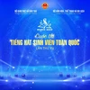 Đây là năm thứ 15 Bộ Giáo dục và Đào tạo tổ chức cuộc thi Tiêng hát sinh viên toàn quốc. (Ảnh: PV/Vietnam+)