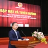 Ông Nguyễn Ngọc Hà, Phó Cục trưởng Cục Quản lý Chất lượng, Bộ Giáo dục và Đào tạo. (Ảnh: PV/Vietnam+)