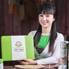 Ứng viên Nguyễn Thị Thu Hoa (lĩnh vực Kinh doanh – Khởi nghiệp, CEO Công ty Cổ phần sản xuất và thương mại Trường Foods). (Ảnh: PV/Vietnam+)