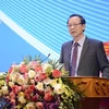 Thứ trưởng Bộ Giáo dục và Đào tạo Phạm Ngọc Thưởng phát biểu chỉ đạo tại hội thảo. (Ảnh: Bộ GD-ĐT)