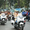 Lễ ra quân được tổ chức sáng nay, tại Hà Nội. (Ảnh: PV/Vietnam+)