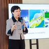 Giáo sư Lily Kong, Chủ tịch Đại học Quản lý Singapore.(Ảnh: PV/Vietnam+)