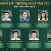 Các nhà khoa học đạt giải Khuê Văn Các năm 2024. (Ảnh: BTC)