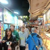 Chợ Đêm Lục Hợp (Liuhe Night Market) là một trong những chợ đêm nổi tiếng của thành phố Cao Hùng, Đài Loan (Trung Quốc). (Ảnh: PV/Vietnam+)