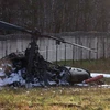 Video trực thăng tấn công K-52 rơi tại Moskva