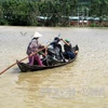 Siêu bão Haiyan ảnh hưởng trực tiếp tới các tỉnh miền Trung từ Huế đến Bình Định (Ảnh: Viết Ý-TTXVN)