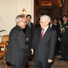 Tổng bí thư hội kiến Tổng thống và Chủ tịch Thượng viện Ấn Độ