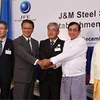 Lễ ký kết thành lập liên doanh giữa JFE và Bộ Xây dựng Myanmar (Nguồn: JFE)
