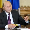 Tổng thống Romania Traian Basescu.