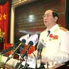 Đại tướng Trần Đại Quang, Ủy viên Bộ Chính trị, Bộ trưởng Bộ Công an. (Ảnh: Doãn Tấn - TTXVN)