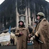 Lực lượng tự quản Maidan tại Kiev (Nguồn: AFP)