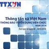 Thông báo tuyển dụng viên chức của TTXVN