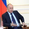 Tổng thống Nga Putin họp báo về tình hình Ukraine hôm 4/3 (Nguồn: TTXVN)