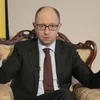 Thủ tướng tạm quyền Ukraine Arseniy Yatsenyuk (Nguồn: AP)