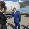Thủ tướng Nga Medvedev bất ngờ tới thăm Crimea