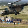 Trực thăng Mi8 của Nga ở Afghanistan (Nguồn: Itar-Tass)