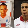 Tổng thống Mỹ Obama "thay" Smalling đá hậu vệ tuyển Anh