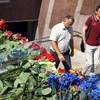 Moskva để tang các nạn nhân trong vụ tai nạn tàu điện ngầm
