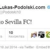 Lukas Podolski hé lộ khả năng rời Arsenal để chuyển tới Sevilla