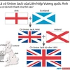 [Infographics] Lá cờ Liên hiệp Vương quốc Anh được hình thành thế nào