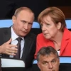 Nhóm IS tung đoạn video đe dọa bà Merkel và ông Putin