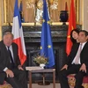 Thường trực Ban Bí thư hội kiến Chủ tịch Thượng viện Pháp