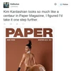 Ảnh khoe vòng ba của Kim Kardashian "gây sốt" trên mạng