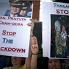 Năm sinh viên Thái Lan bị bắt vì giơ tay chào kiểu "Hunger Games"
