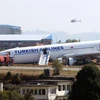 Máy bay Thổ Nhĩ Kỳ chở 238 người trượt khỏi đường băng ở Nepal