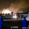Trung Quốc lại chấn động với vụ nổ kho hóa chất mới ở Sơn Đông