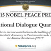 Nhóm Bộ Tứ Đối thoại Tunisia giành giải Nobel Hòa bình 2015
