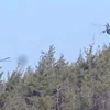 [Video] Cận cảnh trực thăng Nga bị phiến quân Syria bắn hạ