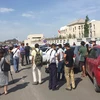 Video đại sứ quán Trung Quốc ở Kyrgyzstan bị tấn công bằng bom xe