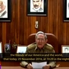 Video Chủ tịch Cuba Raul Castro thông báo lãnh tụ Fidel qua đời