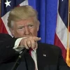 Video Tổng thống đắc cử Mỹ Trump chỉ tay mắng phóng viên CNN