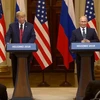 Ông Trump và ông Putin tiến hành họp báo cùng nhau