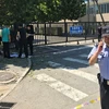 Video hiện trường vụ nổ bên ngoài đại sứ quán Mỹ ở Bắc Kinh