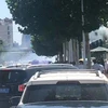 [Photo] Hiện trường vụ nổ bên ngoài đại sứ quán Mỹ ở Bắc Kinh
