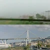 [Photo] Cận cảnh cầu cao tốc ở Italy trước và sau khi đổ sập