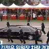 Video đội vệ sĩ chạy theo bảo vệ xe Chủ tịch Triều Tiên Kim Jong-un