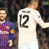 Cận cảnh Messi và Coutinho phá lưới M.U đưa Barca vào bán kết