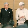 Nhật hoàng Akihito và Hoàng hậu Michiko (Nguồn: Kyodo)