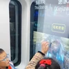 Choáng ngợp với công nghệ trên tàu điện ngầm ở Trùng Khánh