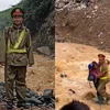 Thượng úy Nguyễn Mạnh Tường, Công an huyện Mèo Vạc dũng cảm lao xuống dòng lũ dữ cứu người dân.