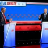 Phiên tranh luận đầu tiên giữa ông Joe Biden và ông Donald Trump (Nguồn: AFP/TTXVN)