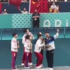 Các VĐV Hàn Quốc, Triều Tiên "ngoại giao bóng bàn" bằng cách wefie ở Olympic