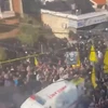 Video nổ máy bộ đàm giữa đám tang một thành viên Hezbollah