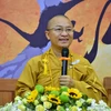 Thượng tọa Thích Nhật Từ, Phó Viện trưởng Học viện Phật giáo Việt Nam tại thành phố Hồ Chí Minh, cho rằng giải nghiệp bằng tiền là đại mê tín. (Ảnh: NVCC)