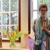 Đại sứ Na Uy, bà Grete Lochen giới thiệu về Bảo tàng Munch tại Oslo. (Ảnh: PV/Vietnam+)
